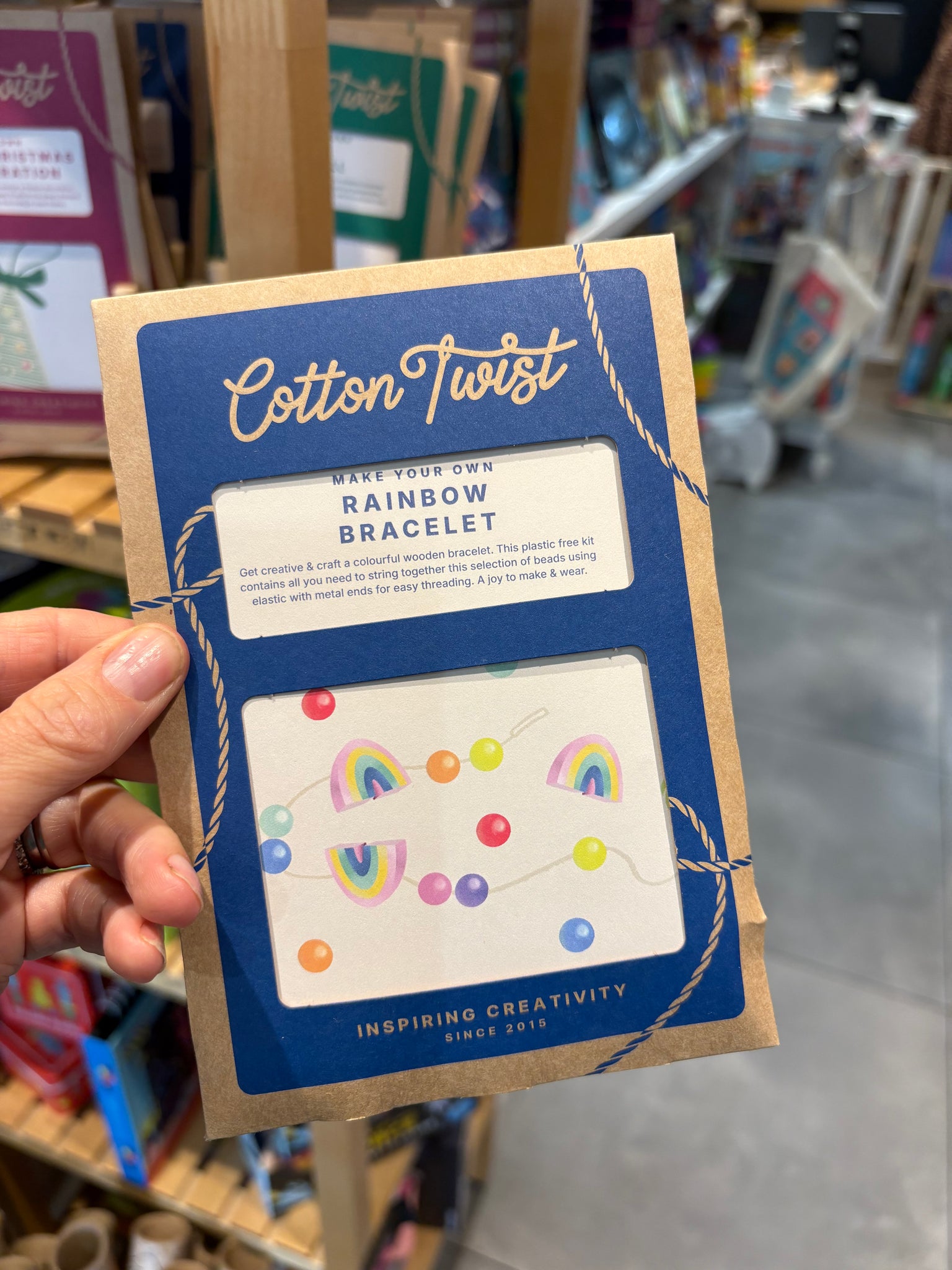 Cotton Twist Make Your Own Rainbow Bracelet