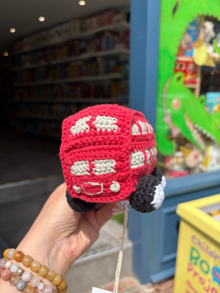 Best Years Crochet London Bus Rattle