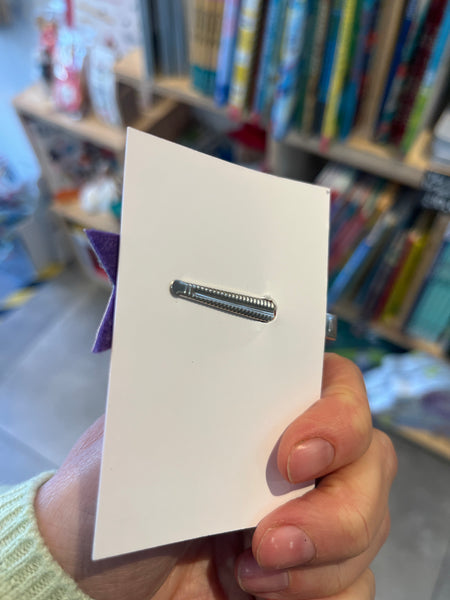 A is for Alice Purple Star Hairclip