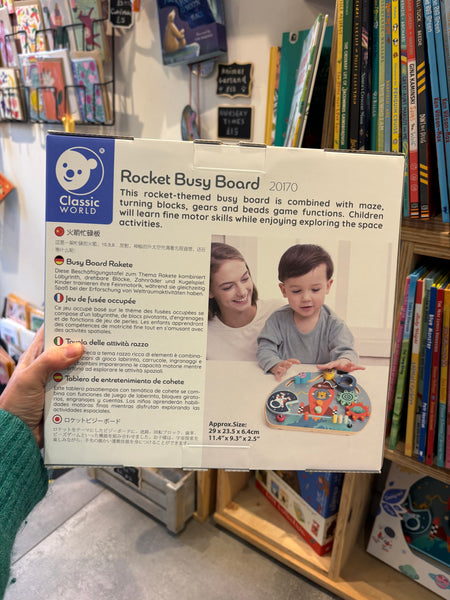 Classic World Rocket Busy Board