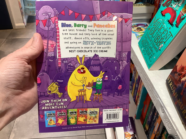 Blue, Barry & Pancakes Mount Choco Meltdown