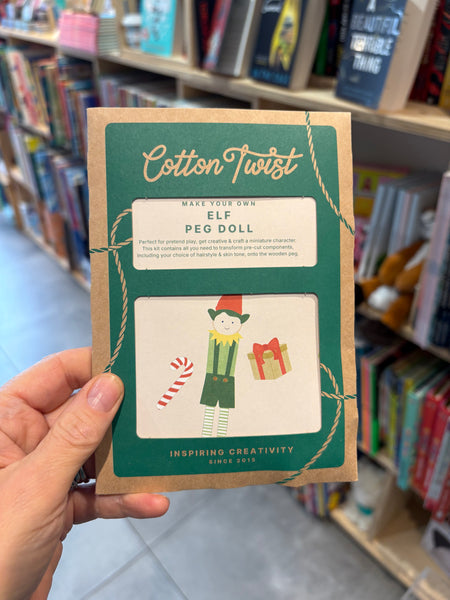 Cotton Twist Make Your Own Elf Peg Doll