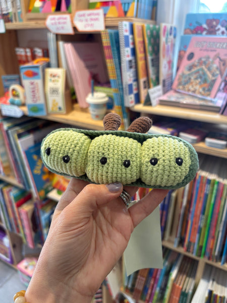 Best Years Crochet Peapod Rattle