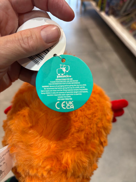Jomanda Soft Plush Toy Rooster 15cm