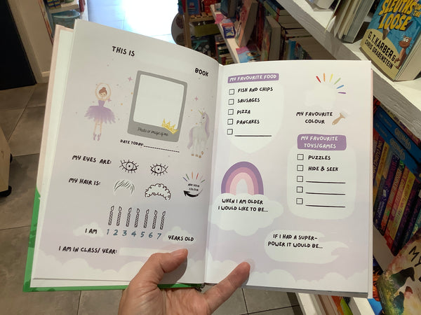 My Book of Friendships Unicorn