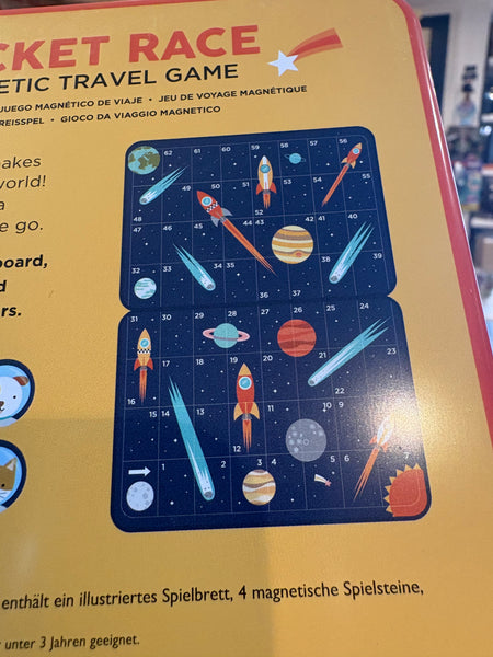 Magnetic Travel Game - Rocket Race