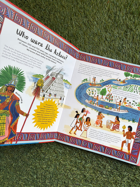 Talk Like An Aztec - A Hieroglyph Book with Stencils