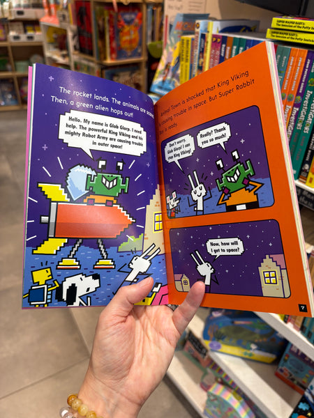 Press Start! Super Rabbit Boy Blasts Off! #5