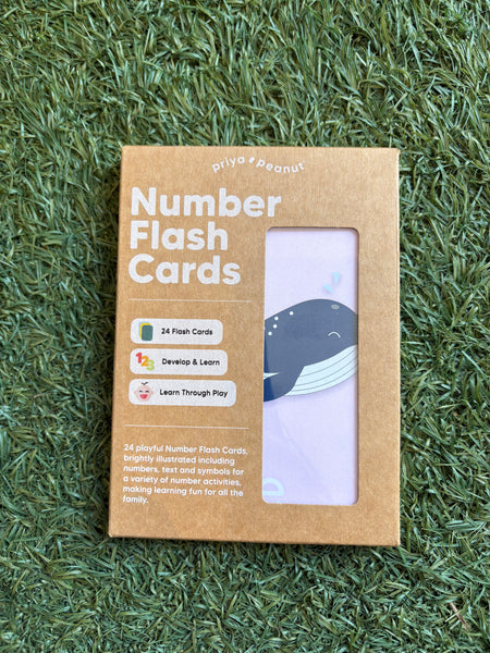 Priya & Peanut Number Flash Cards