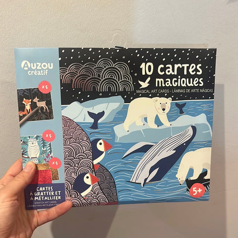 Anzou Scratch Art Cards Winter