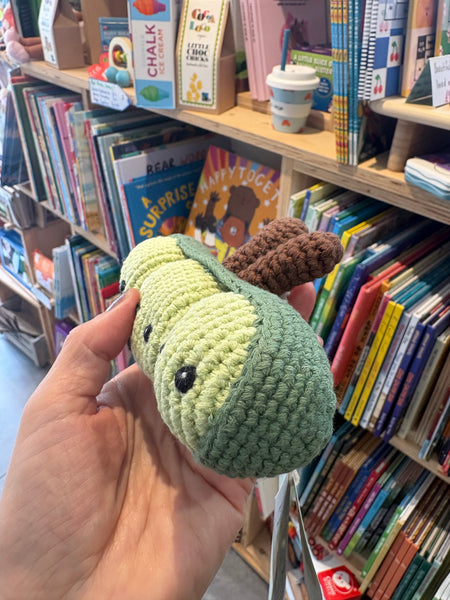 Best Years Crochet Peapod Rattle