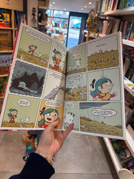 Hilda And Twig Hide From The Rain