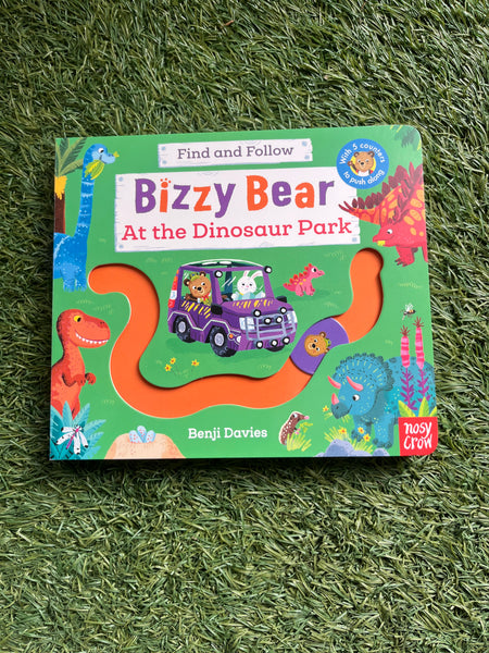 Bizzy Bear At The Dinosaur Park