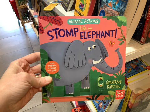 Animal Actions Stomp Like an Elephant