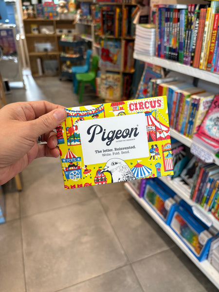 Pigeon Notecards Circus