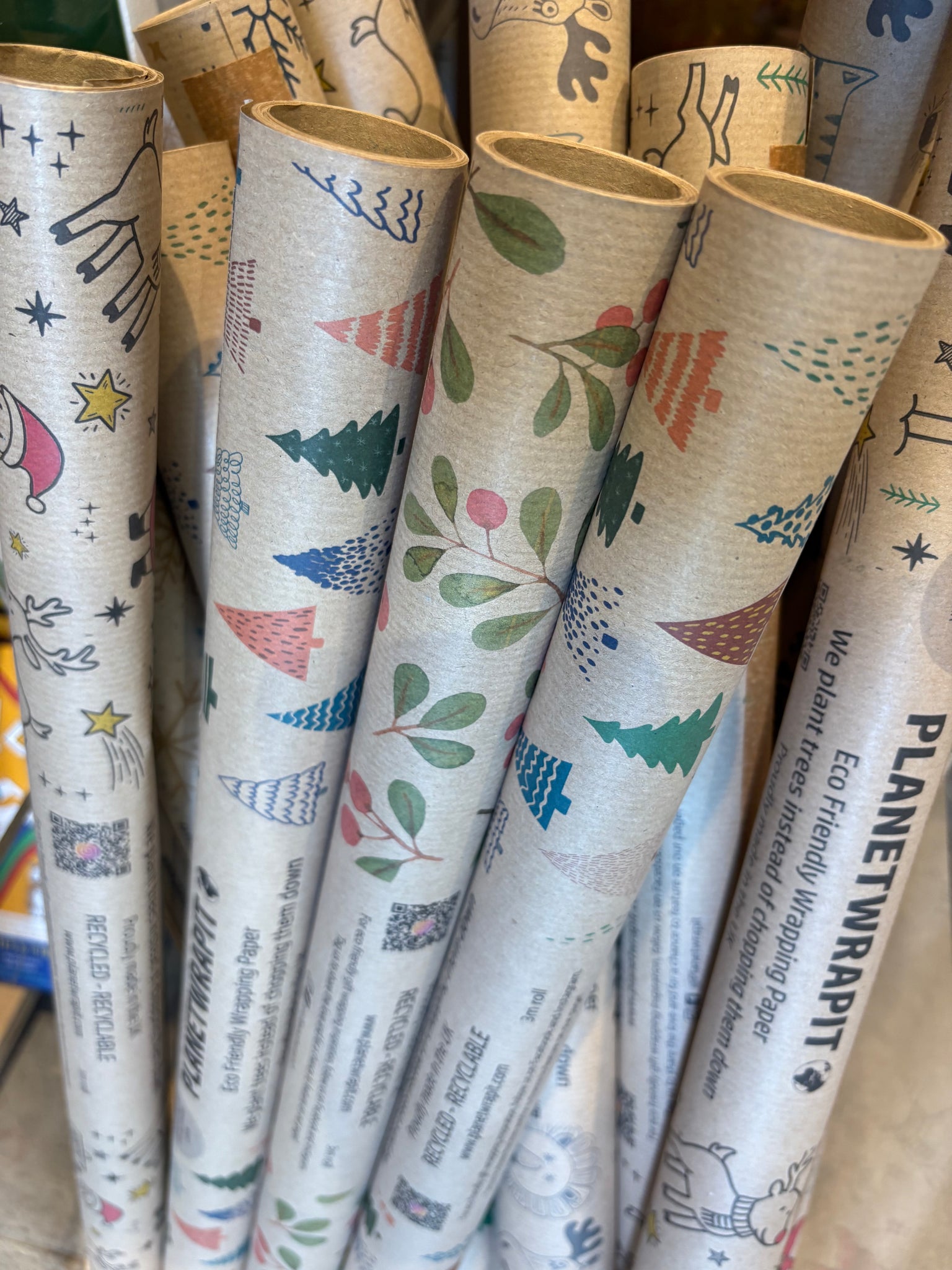 Christmas Wrapping Paper 3m Roll