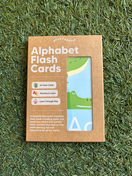 Priya & Peanut Alphabet Flash Cards