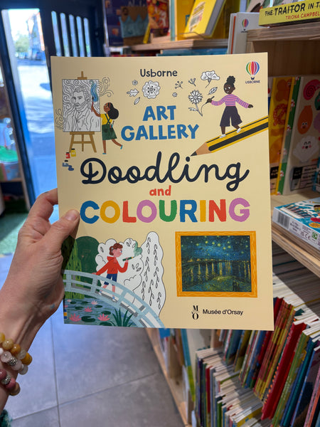 Art Gallery Doodling and Colouring