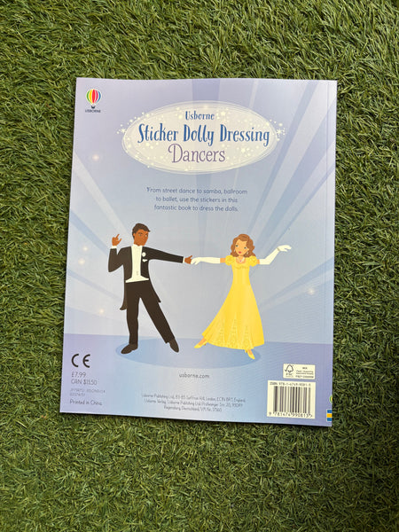 Sticker Dolly Dressing Dancers