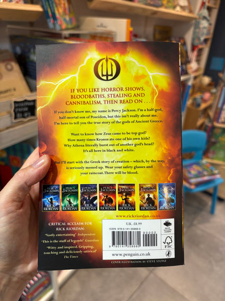 Percy Jackson and the Greek Gods