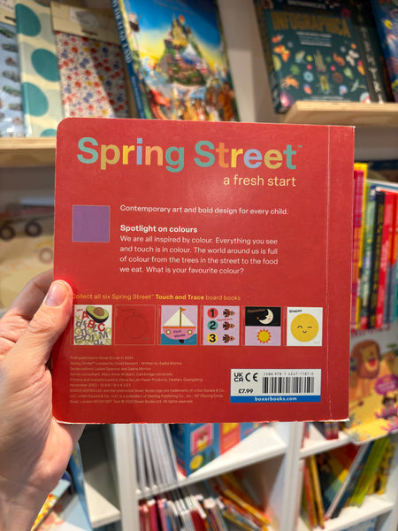 Touch and Trace Colours - Spring Street