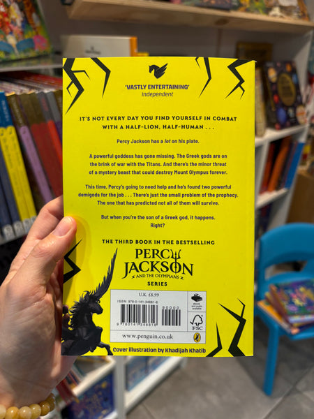 Percy Jackson - The Titan’s Curse (book 3)