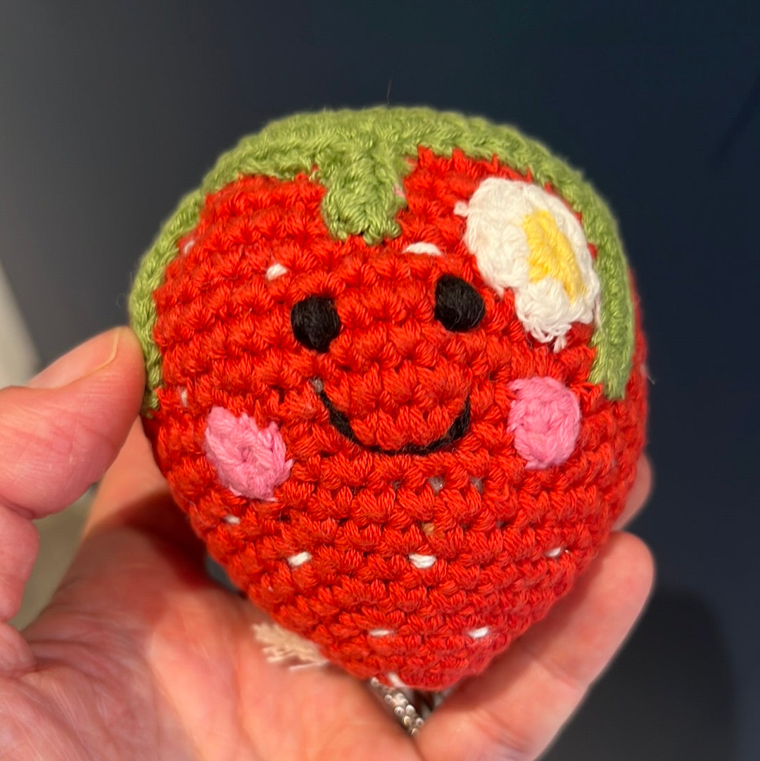Friendly Strawberry Rattle