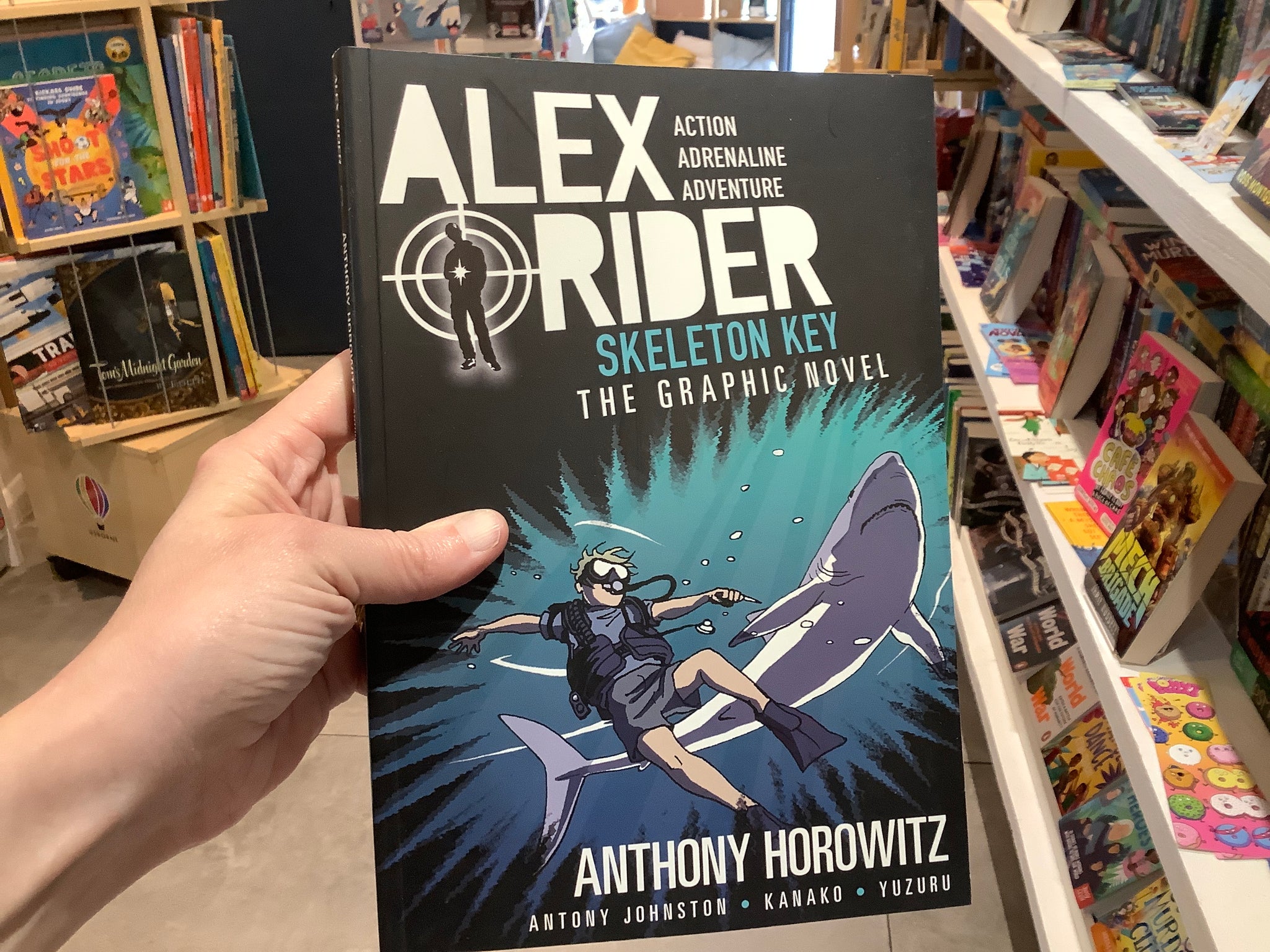 Alex Rider Skeleton Key Graphic Novel 3