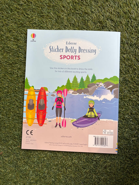 Sticker Dolly Dressing Sports