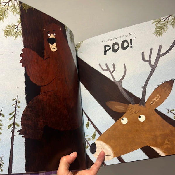Does A Bear Poo In The Woods?