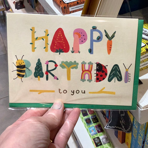 Raspberry Blossom Happy Birthday to You Card