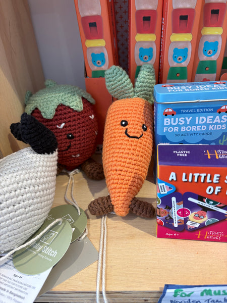 Best Years Crochet Carrot Rattle