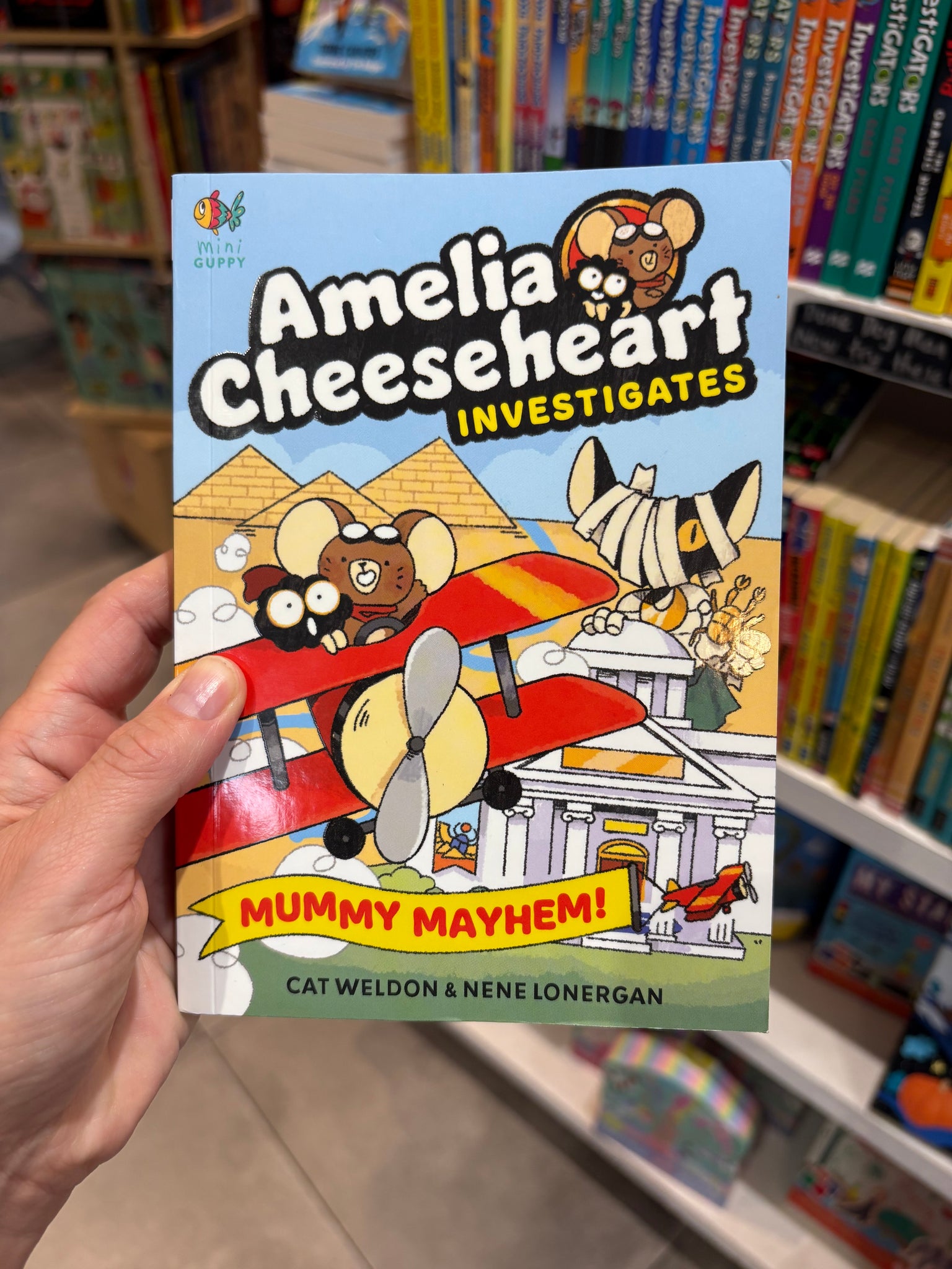 Amelia Cheeseheart Investigates Mummy Mayhem!