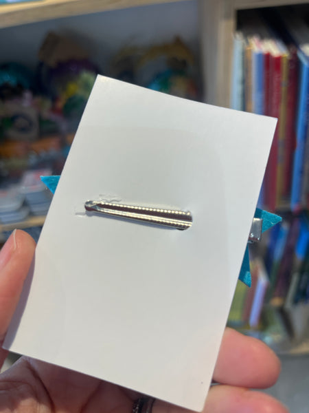 A is for Alice Turquoise Star Hairclip