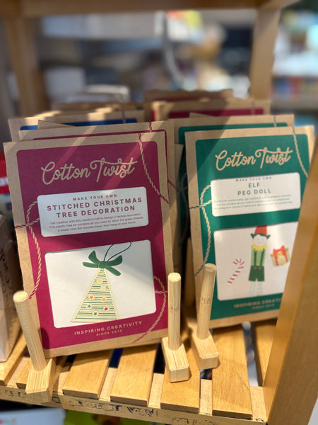 Cotton Twist Make Your Own Stitched Tassel Bookmark