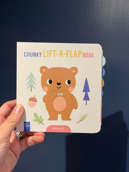 Chunky Lift-A-Flap Book Animals