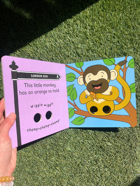 Busy Little London - A Finger Wiggle Book