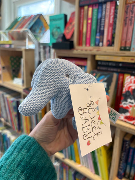 Best Years Sweet Baby Knitted Elephant Rattle