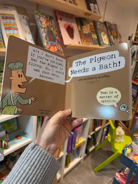 The Pigeon Needs A Bath