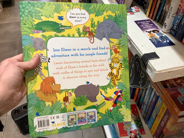 Elmer Search and Find Animals