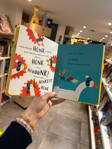 Hank Goes Honk (board book)