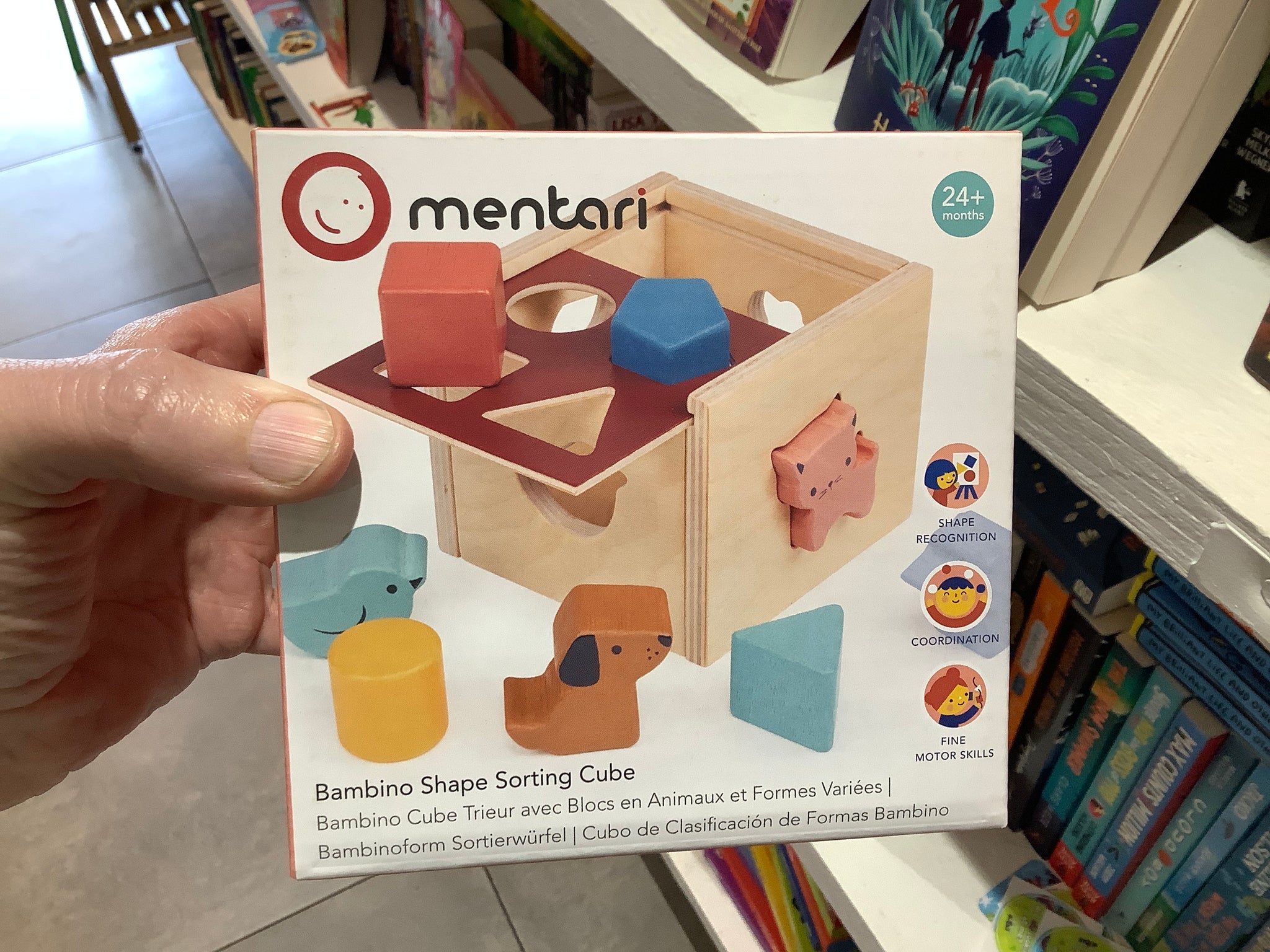 Mentality Bambino Shape Sorting Cube