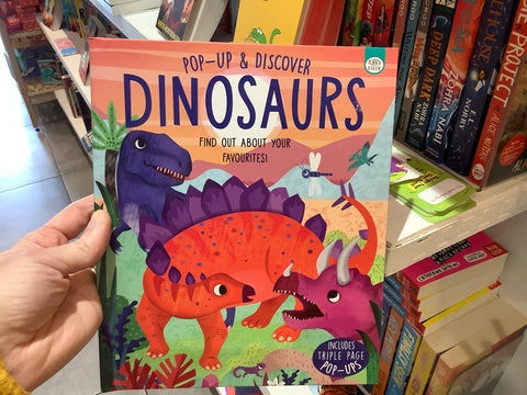 Pop Up & Discover Dinosaurs