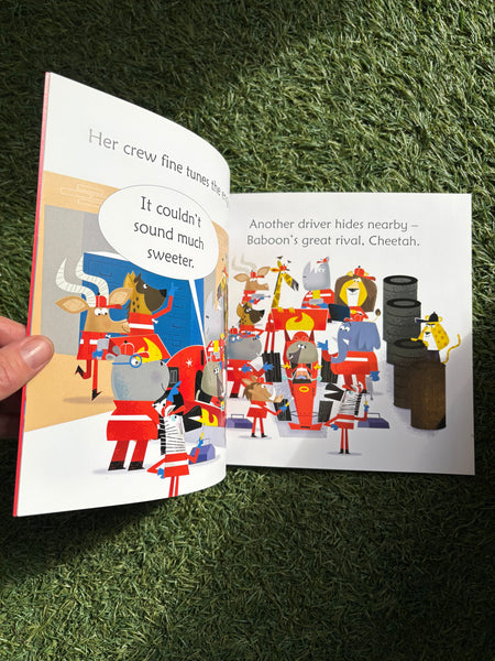 Usborne Phonic Readers Vroom, Vroom, Baboon!