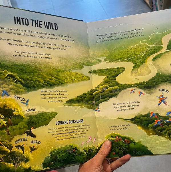 Usborne Extreme Planet Journey through the Amazon