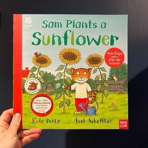 Sam Plants A Sunflower