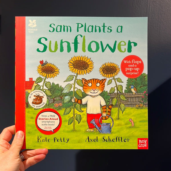 Sam Plants A Sunflower