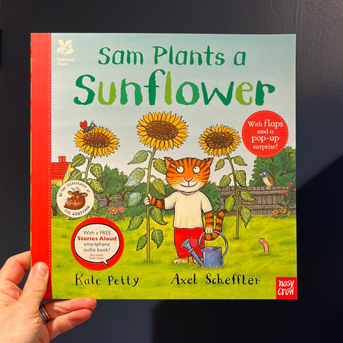 Sam Plants A Sunflower