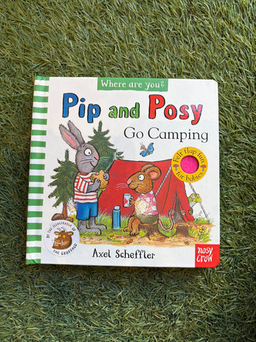 Felt Flaps Pip and Posy Go Camping
