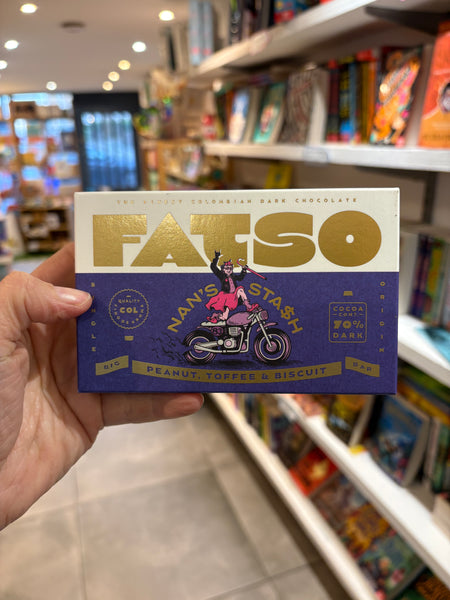 Fatso Chocolate Nan’s Stash Peanut,Toffee & Biscuit